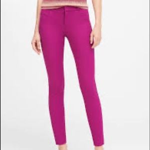 Banana Republic Sloan pants (hot pink)